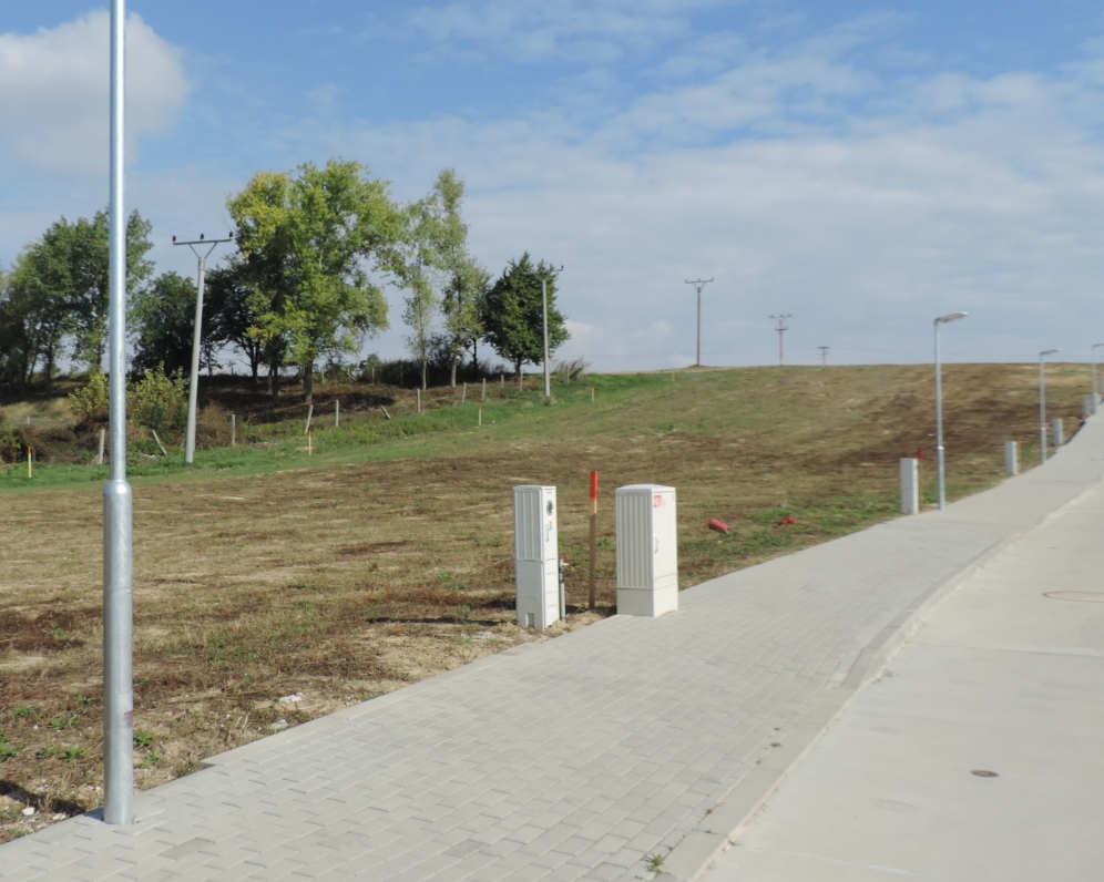 Stavebný pozemok na novej ulici Šípkovec Vrbové